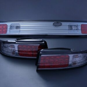 D-MAX Nissan Silvia S14 LED SMOKE Tail Lights 3 piece Set