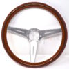 Nardi Steering Wheel Wood ND Classic with satin spokes 360 mm 5051.36.6300