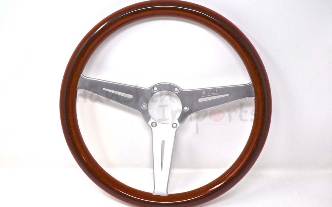 Nardi Steering Wheel Wood ND Classic with satin spokes 360 mm 5051.36.6300