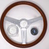 Nardi Steering Wheel Wood ND Classic with satin spokes 360 mm 5051.36.6300 - Image 4
