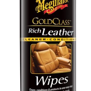 Meguiar's Gold Class Rich Leather Cleaner & Conditioner Wipes