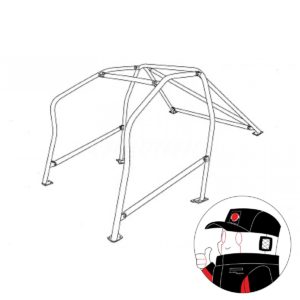 Cusco Safety21 Rollcage Toyota Corolla AE86 9pts Special Xbar Edition