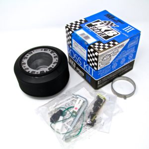 HKB steering boss including hardware for mounting. Available for most Japanese Cars.