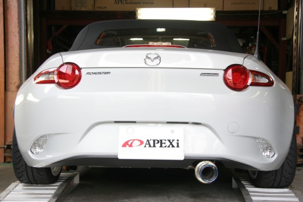 Apexi N1-X Evolution Extreme Muffler 2016+ Mazda Miata (Titanium Tip) Rear Section