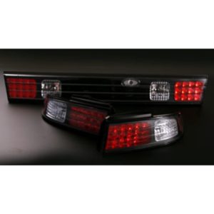 Nissan Silvia S14 LED Black Tail Lights - Set