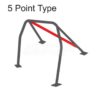 Cusco Safety21 Rollcage Subaru BRZ and Toyota GT86 5 Pts