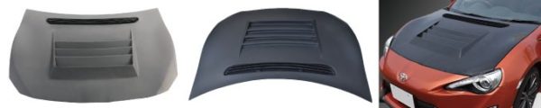 D-MAX BONNET For Toyota GT86 and Subaru BRZ