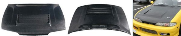 D-MAX BONNET For Nissan Silvia S14 (Phase 1)