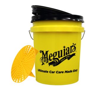 Meguiar's Washing bucket with Grit Guard and lid