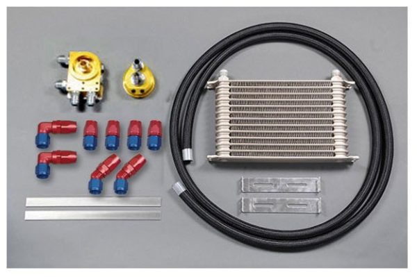 HPI Universal Oil Cooler and oil filter relocalisation kit 10 Row