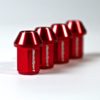 Wedssport Racing Lug Nuts Forged Aluminium 19 HEX M12xP1.25 Red