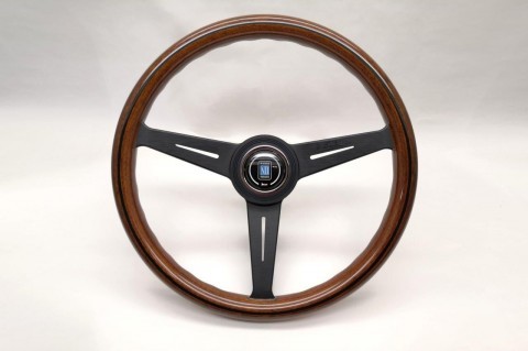 Nardi Steering Wheel ND Classic Wood and Black Spokes 360mm