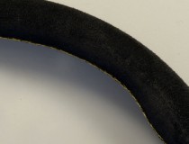 Personal Steering Wheel Black leather and Black suede Black spokes  330mm 6521.33.2091