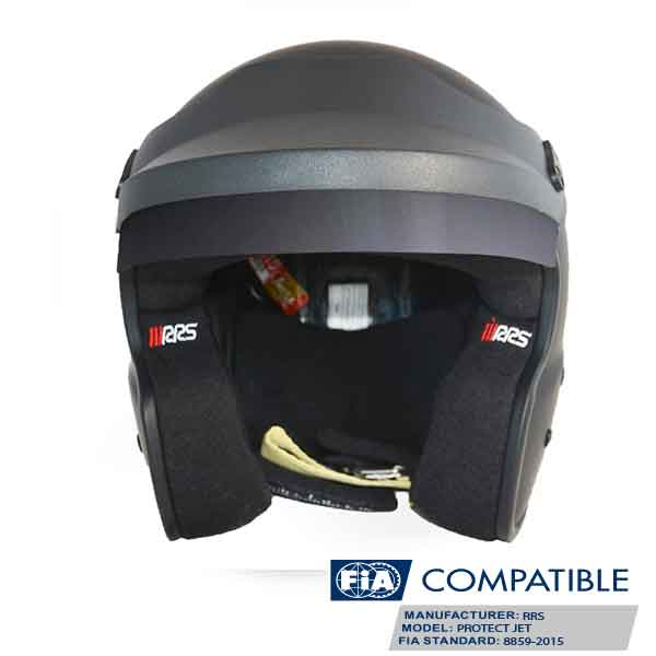 RRS helmet JET PROTECT PREMIUM Black mat 2
