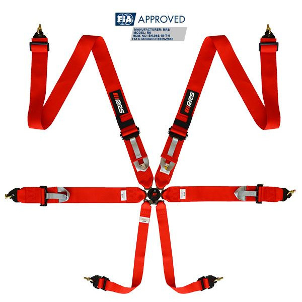 RRS harness r6 6pt red