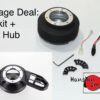 Works Bell SRD A1 and A1S Toyota GR Yaris Steering Wheel Button relocation kit (with or without hub) - Image 4