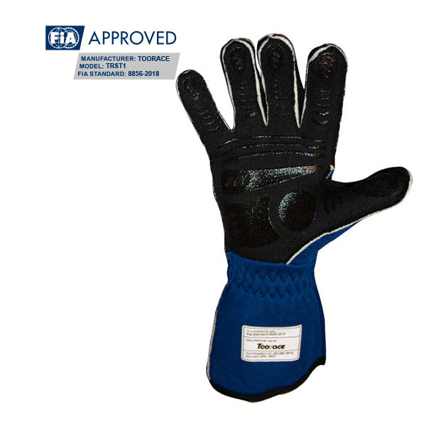 RRS dynamic 2 blue glove front