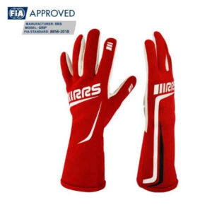 rrs gloves grip 2 red white