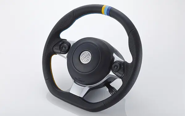 GReddy Trust Steering Wheel All Leather Greddy Stitch – BRZ ZC6 ZD8 86 ZN6 ZN8 NHP10 ZRR80W NCP131 ZSU6#W ZVW52 ZVW41W GRX13#