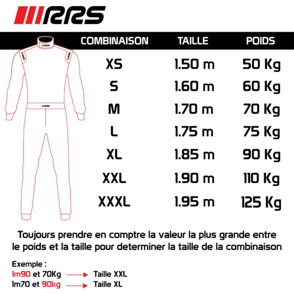 RRS Racing suit FR taille