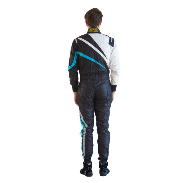 RRS racing suit EVO Dynamic black light blue