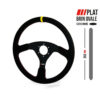 RRS Veloce Suede Black 350mm 28x32