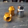 Leggdura Racing Duralumin Lock & Nut (M12xP1.5) - Gold - Image 3