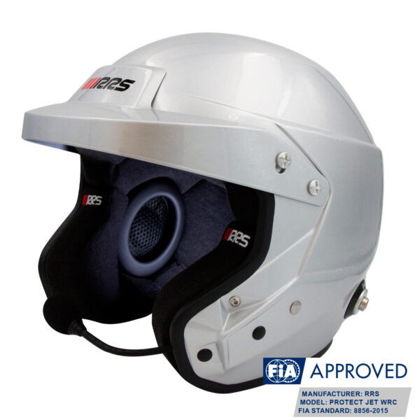 Helmet RRS PROTECT WRC "SPORT PLUS" FIA 8859-2015/Snell Sa2020 Grey