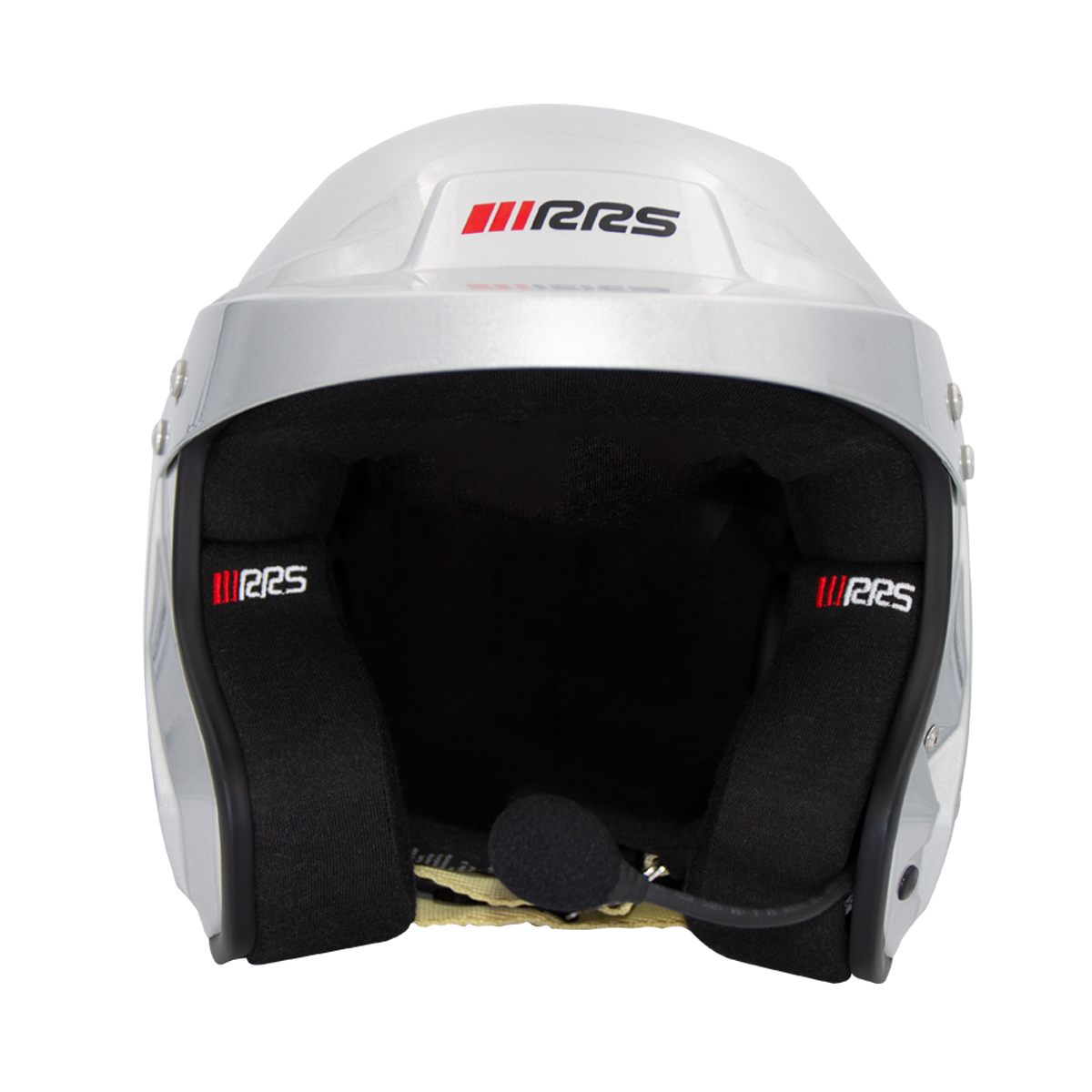 RRS PROTECT Helmet WRC "SPORT PLUS" FIA 8859-2015/Snell Sa2020 - Grey - Image 2
