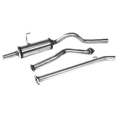 Renault Clio 2 RS Phase 2 (Grp N) Diam 54 INOX exhaust line