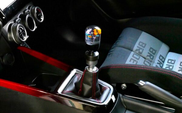 Greddy Shift knob Reverse Lock example ZC33S