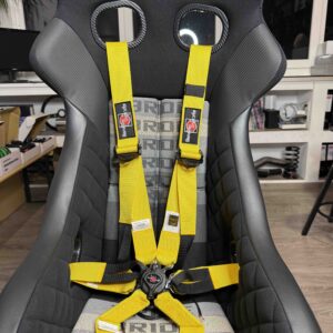 Hanshin-Imports V2 Yellow 6 Point 2''2'' HANS® Racing harness FIA 8853-2016 (Copy)