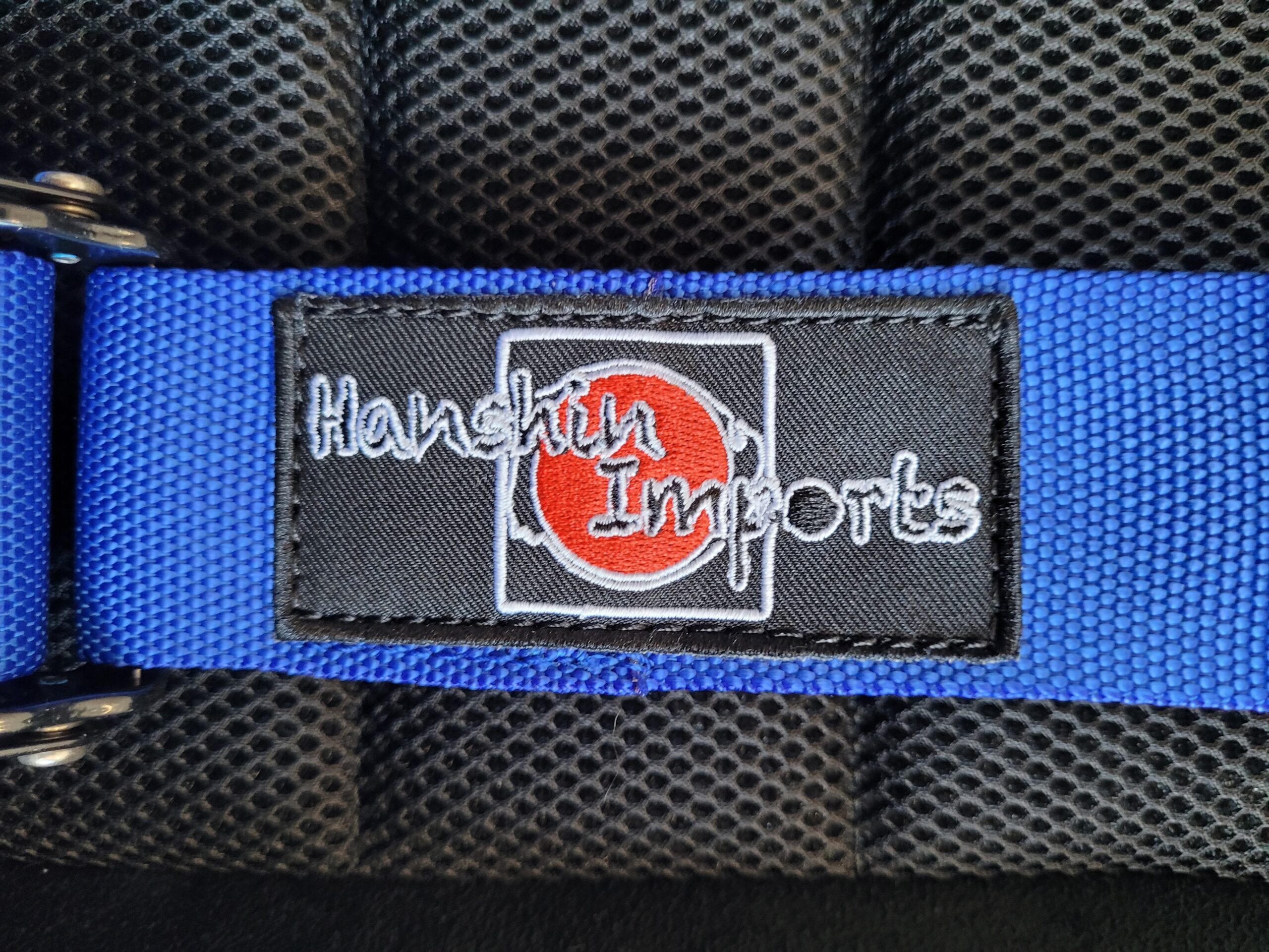 Hanshin-Imports V2 Blue 6 Point 2''2'' HANS® Racing harness FIA 8853-2016 - Image 3