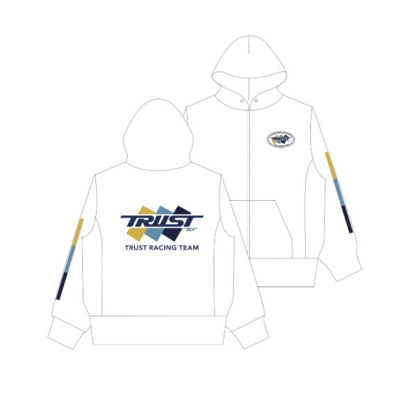 GReddy Trust Racing Team Hoodie White