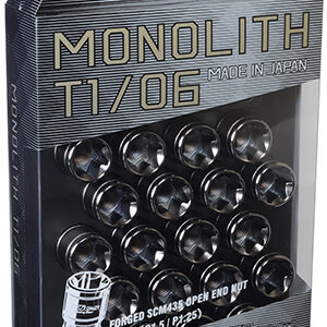 Monolith lug nut mn01gk m12 glorious black