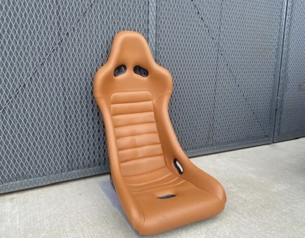 Carmakecorns buckets seats light camel leather