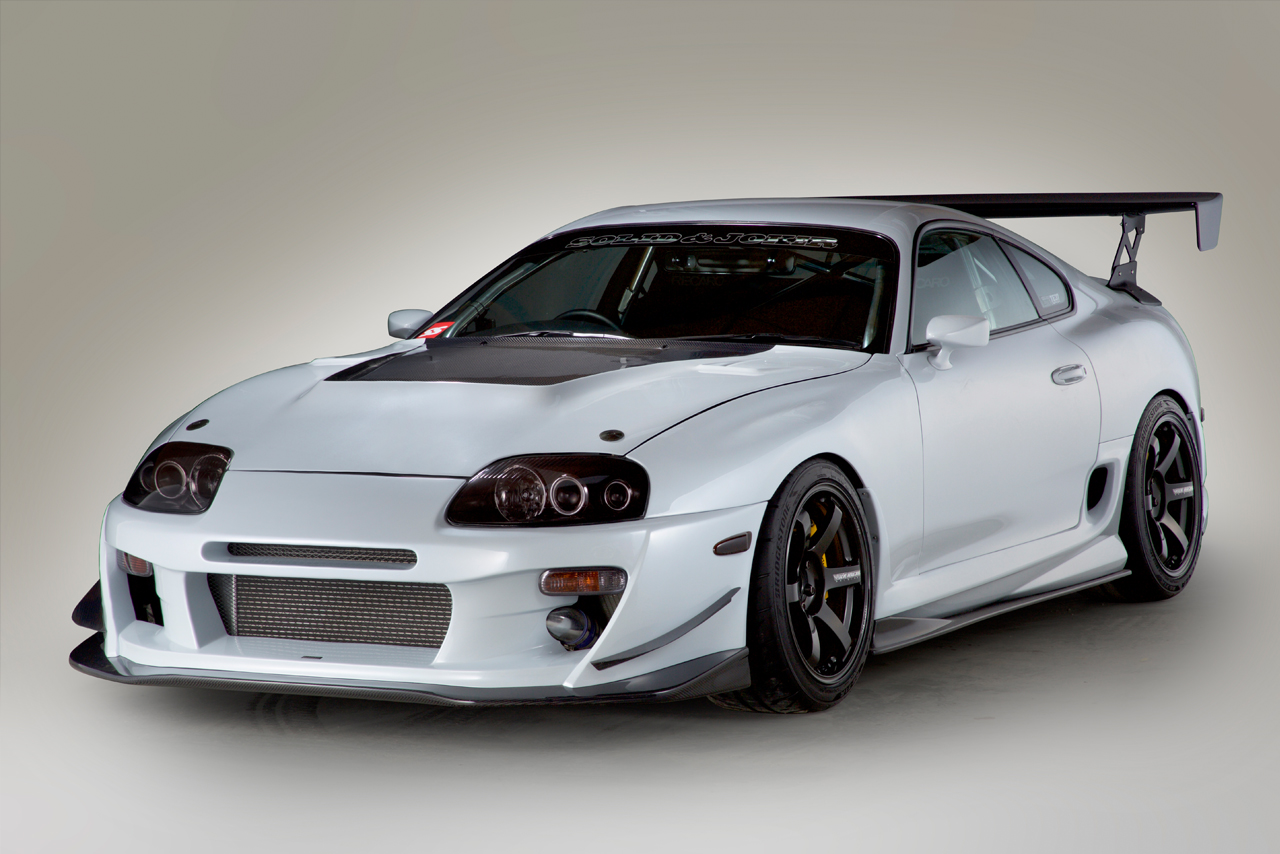 Varis Solid Joker Front Bumper Toyota Supra JZA80 (2-piece) ALL FRP