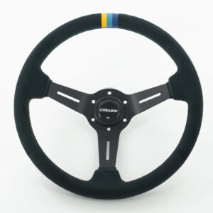 Greddy Trust steering wheel faux suede