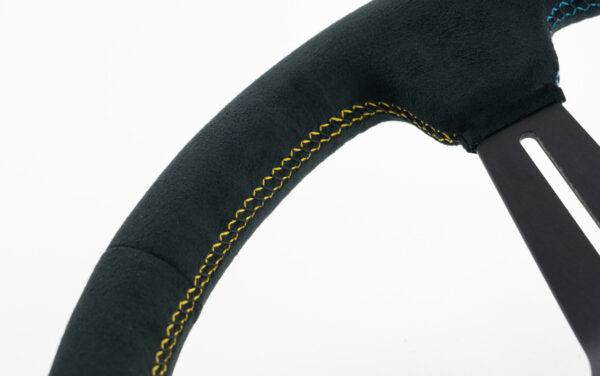 GReddy Sports Steering Wheel - Suede - Image 6