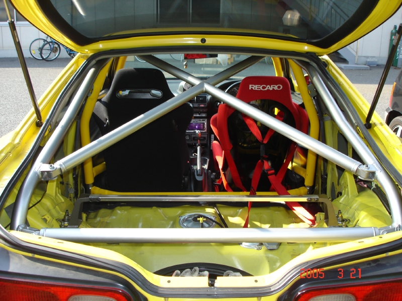 Saito Rollcage for Honda Integra Type R DC2, 6 Point, Dash Escape, 2 Seater - Image 10
