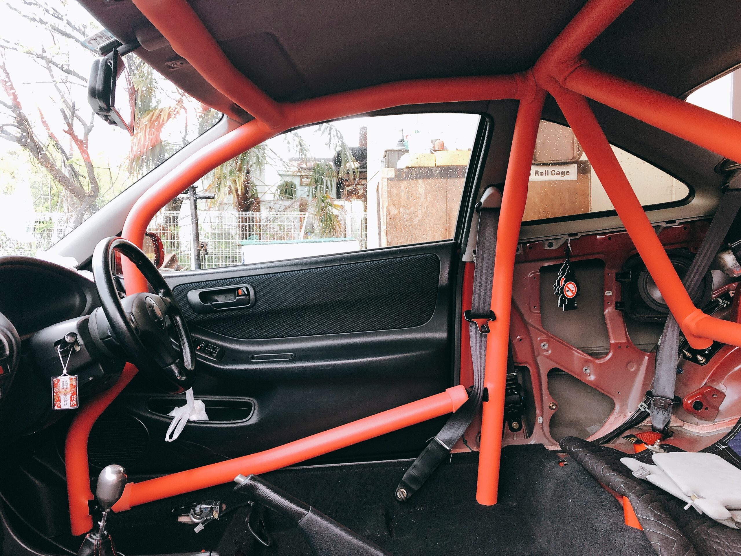 Saito Rollcage for Honda Integra Type R DC2, 6 Point, Dash Escape, 2 Seater - Image 9