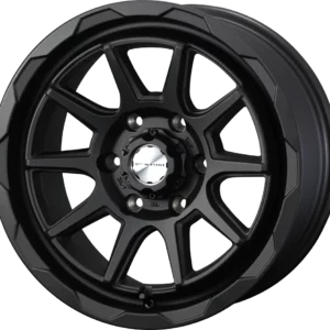 Weds Adventure Mud Vance 06 Full Mat Black Offroad Wheel