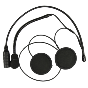 RRS Microphone/Speaker Kit Open Face Headset Earphones