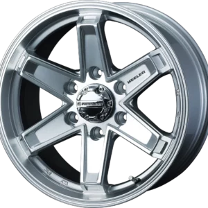 Weds Adventure KEELER TACTICS Hyper Silver Offroad Wheels