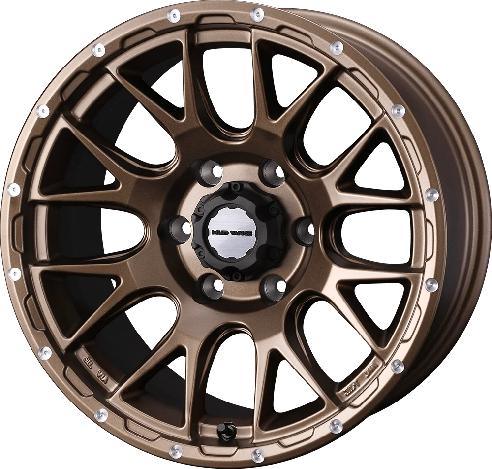Weds Adventure Mud Vance 08 Mat Bronze Offroad Wheel - Image 5