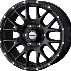 Weds Adventure Mud Vance 08 FLIN BLACK Offroad Wheel