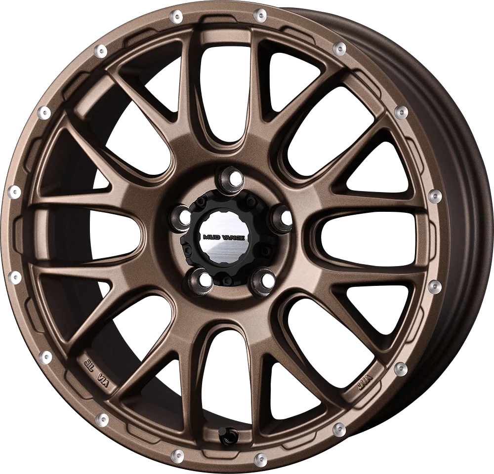 Weds Adventure Mud Vance 08 Mat Bronze Offroad Wheel