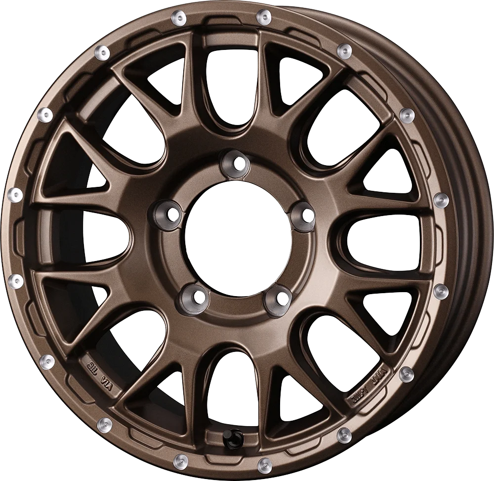 Weds Adventure Mud Vance 08 Mat Bronze Offroad Wheel - Image 2