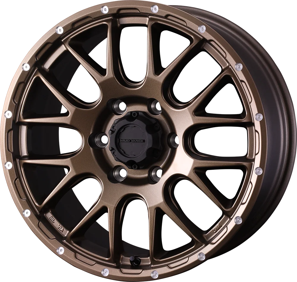Weds Adventure Mud Vance 08 Mat Bronze Offroad Wheel - Image 4