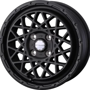 Weds Adventure Mud Vance 09 Full Mat Black Offroad Wheel